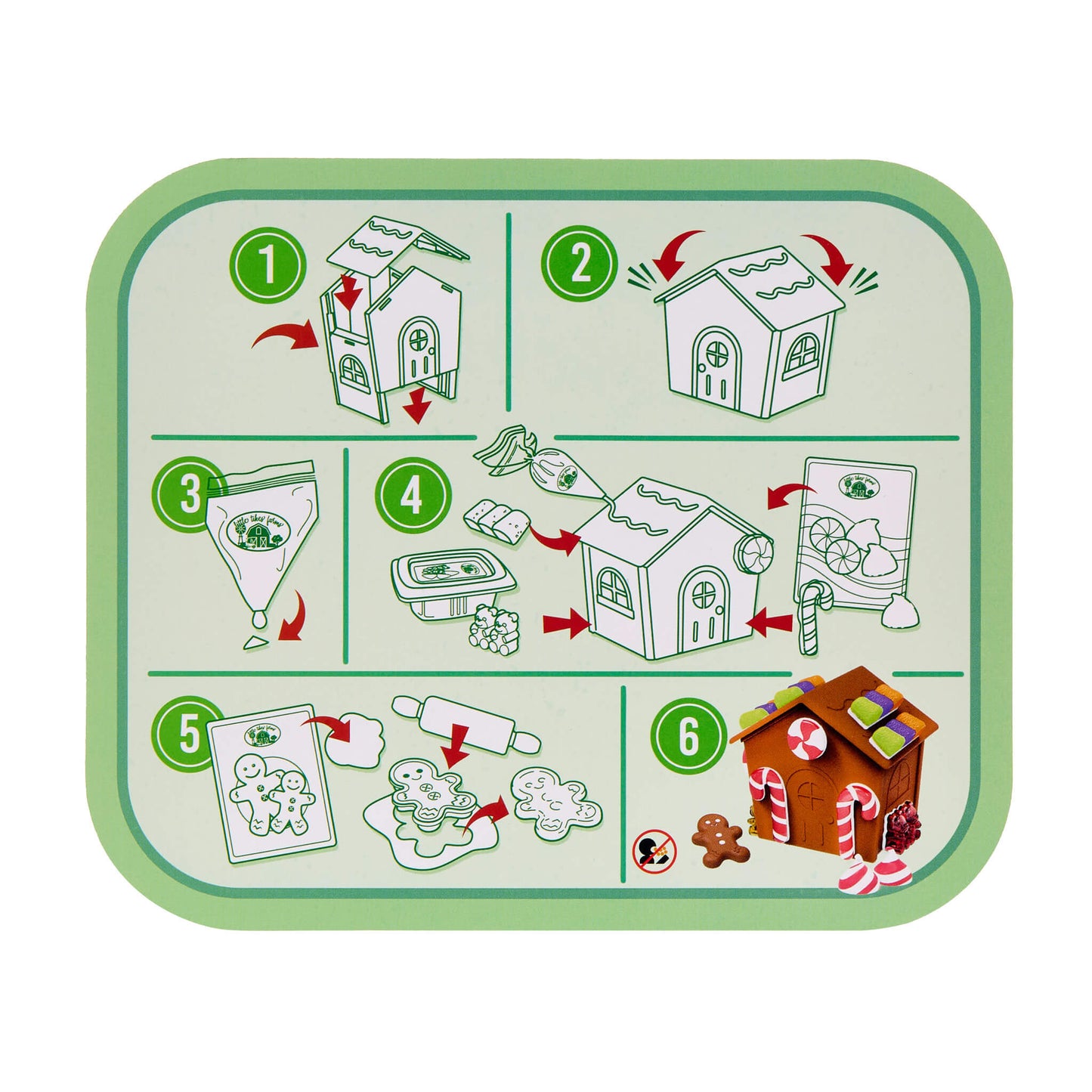 Creative Chefs™ Gingerbread House Kit - Little Tikes Play Food Set Discount