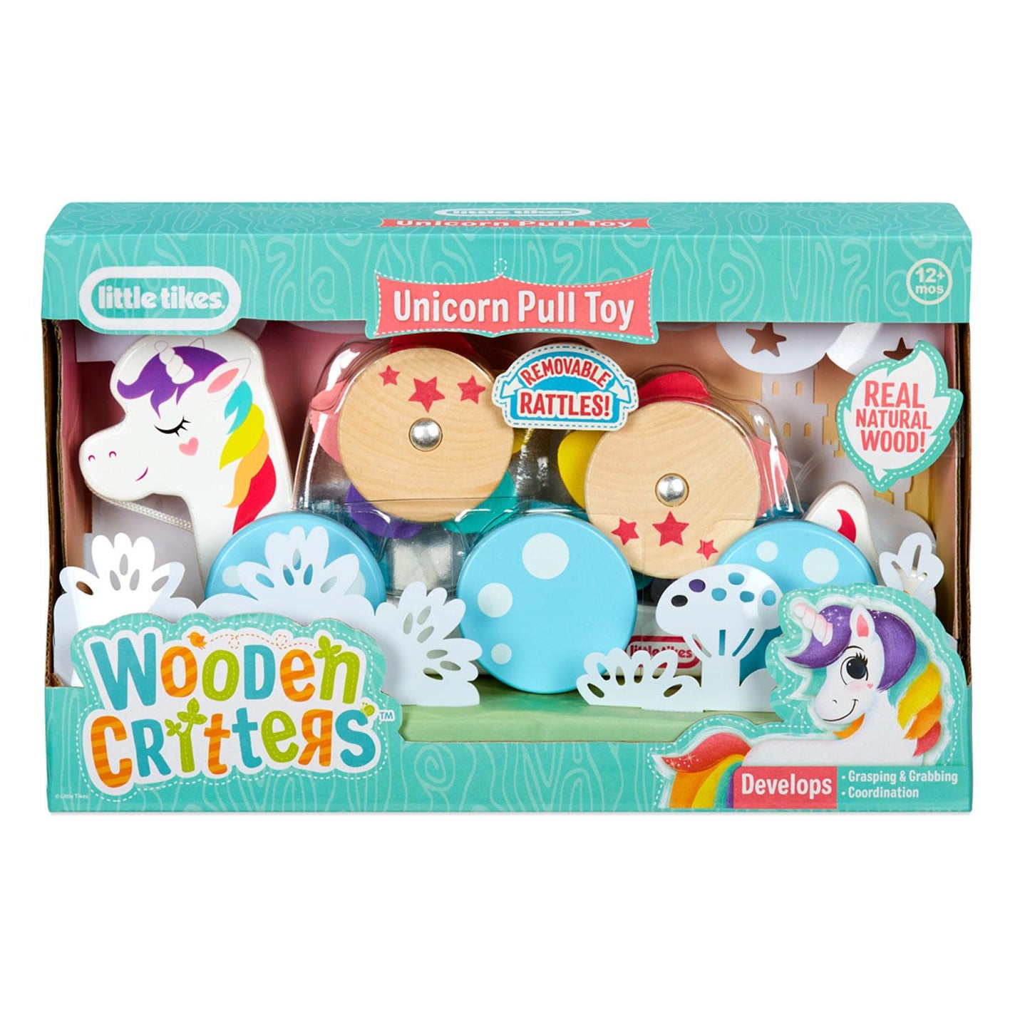 Wooden Critters Pull Toy - Unicorn | Little Tikes On Sale