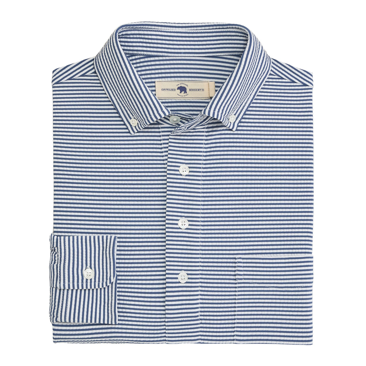 Onward Reserve Drift Long Sleeve Shirt - Naval Academy