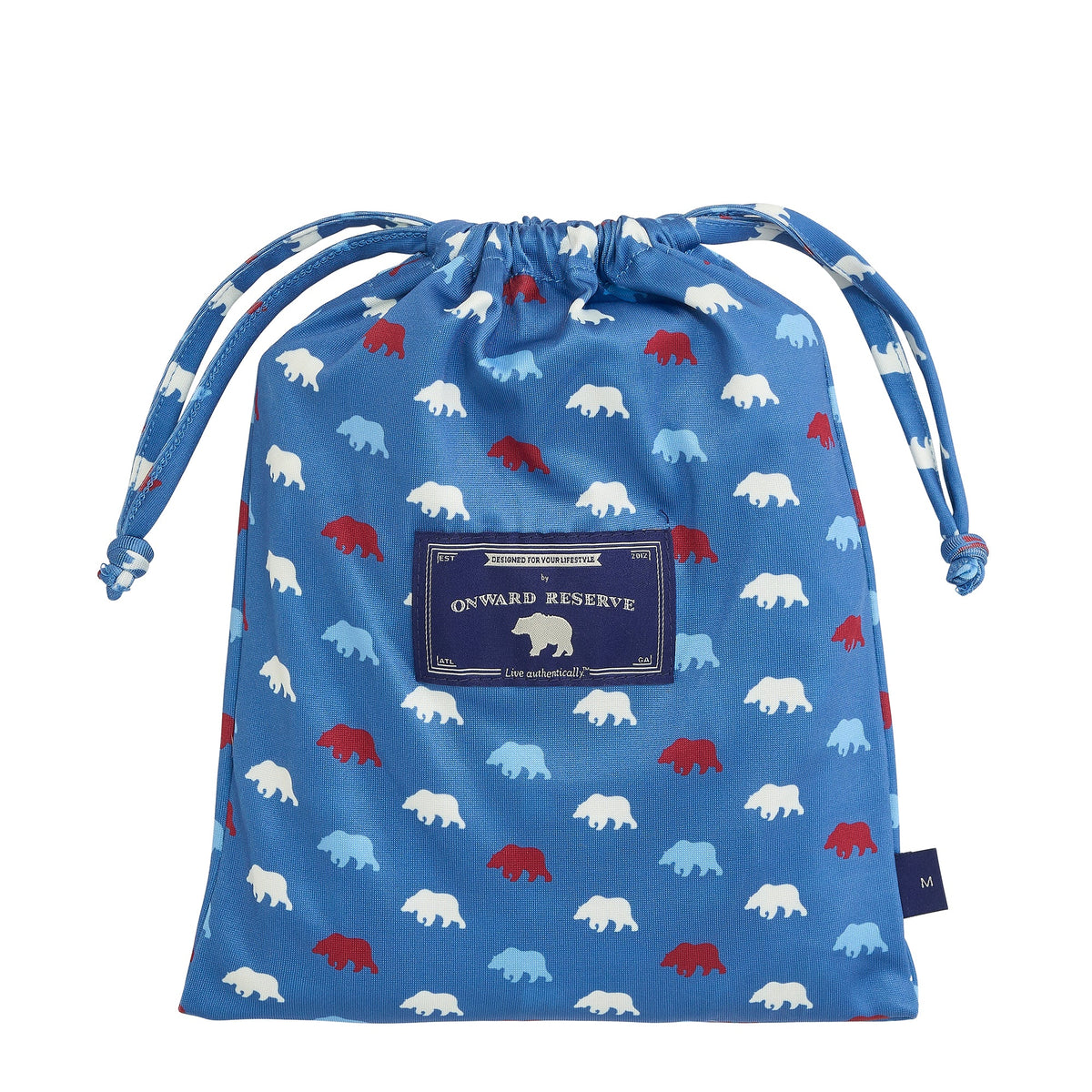 Onward Reserve Bear Logo Performance Boxer - Ensign Blue