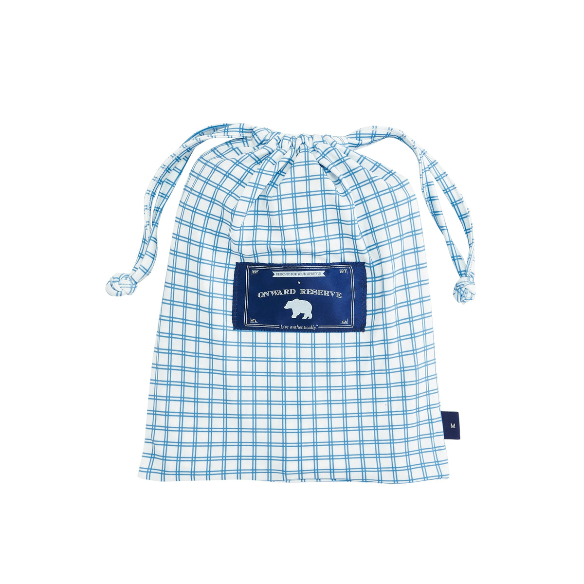 Onward Reserve Tattersall Performance Boxer - Lichen Blue