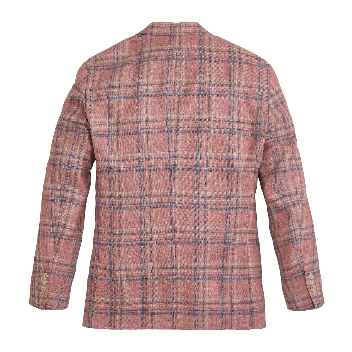 Onward Reserve E. Thomas Coral Plaid Sport Coat