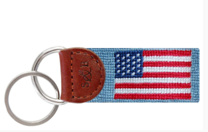 Onward Reserve American Flag Key Fob - Antique Blue