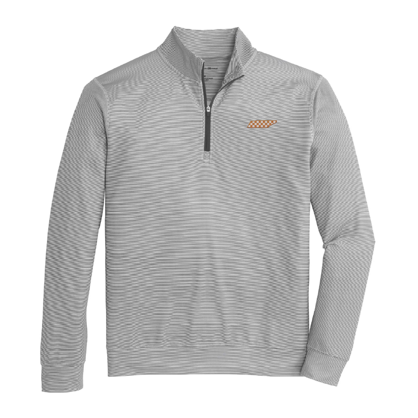 Onward Reserve Tennessee Checkerboard Hairline Stripe Printed Performance 1/4 Zip