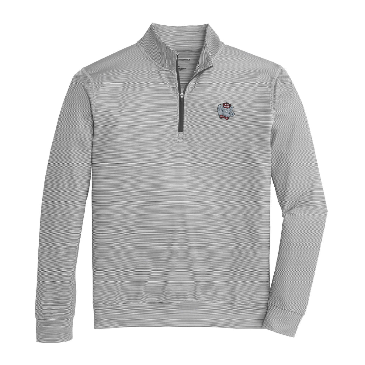 Onward Reserve Alabama Big Al Hairline Stripe Printed Performance 1/4 Zip