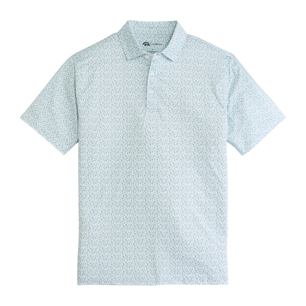 Onward Reserve Rita Printed Performance Polo - Aquifer