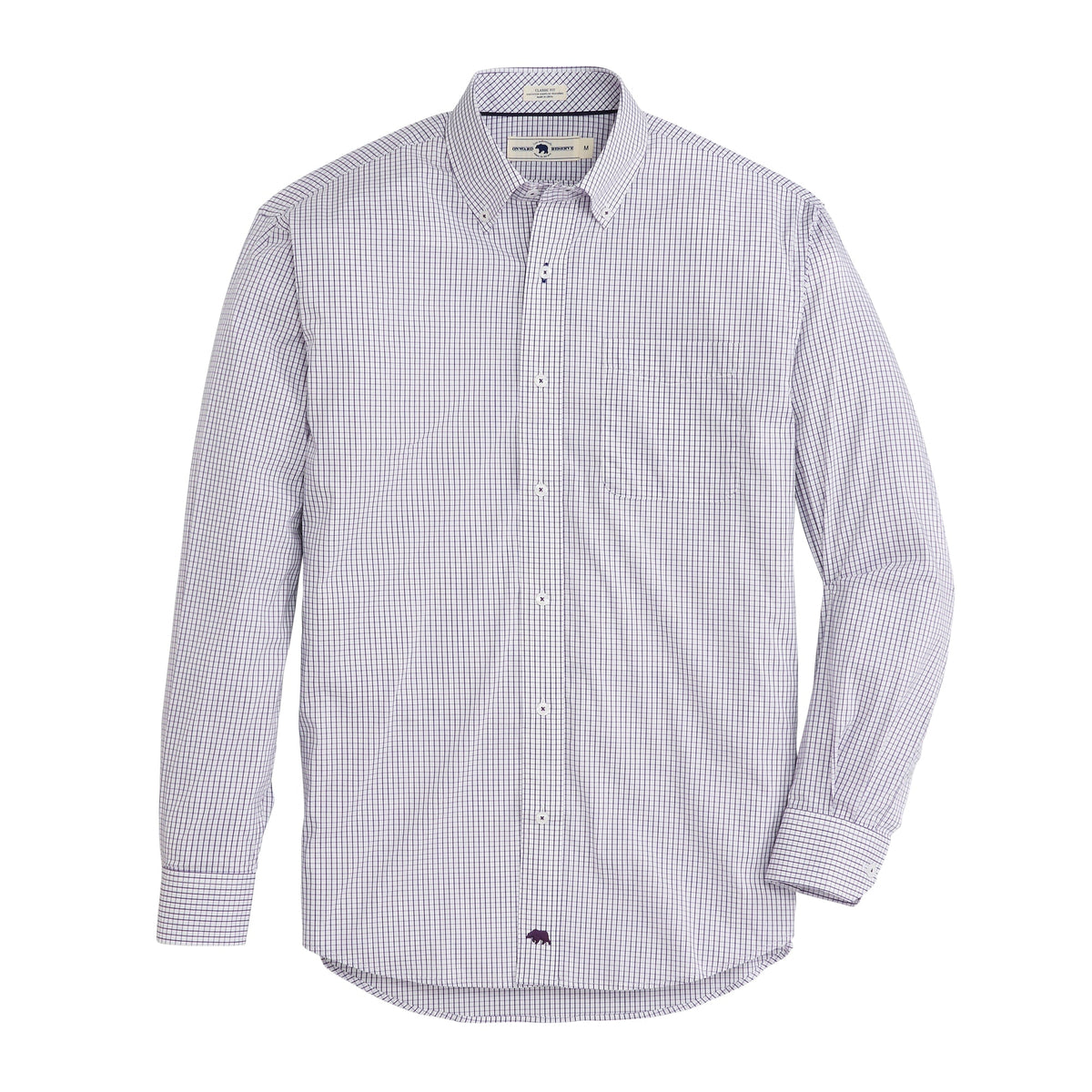 Onward Reserve Tattersall Classic Fit Quad Woven - Loganberry