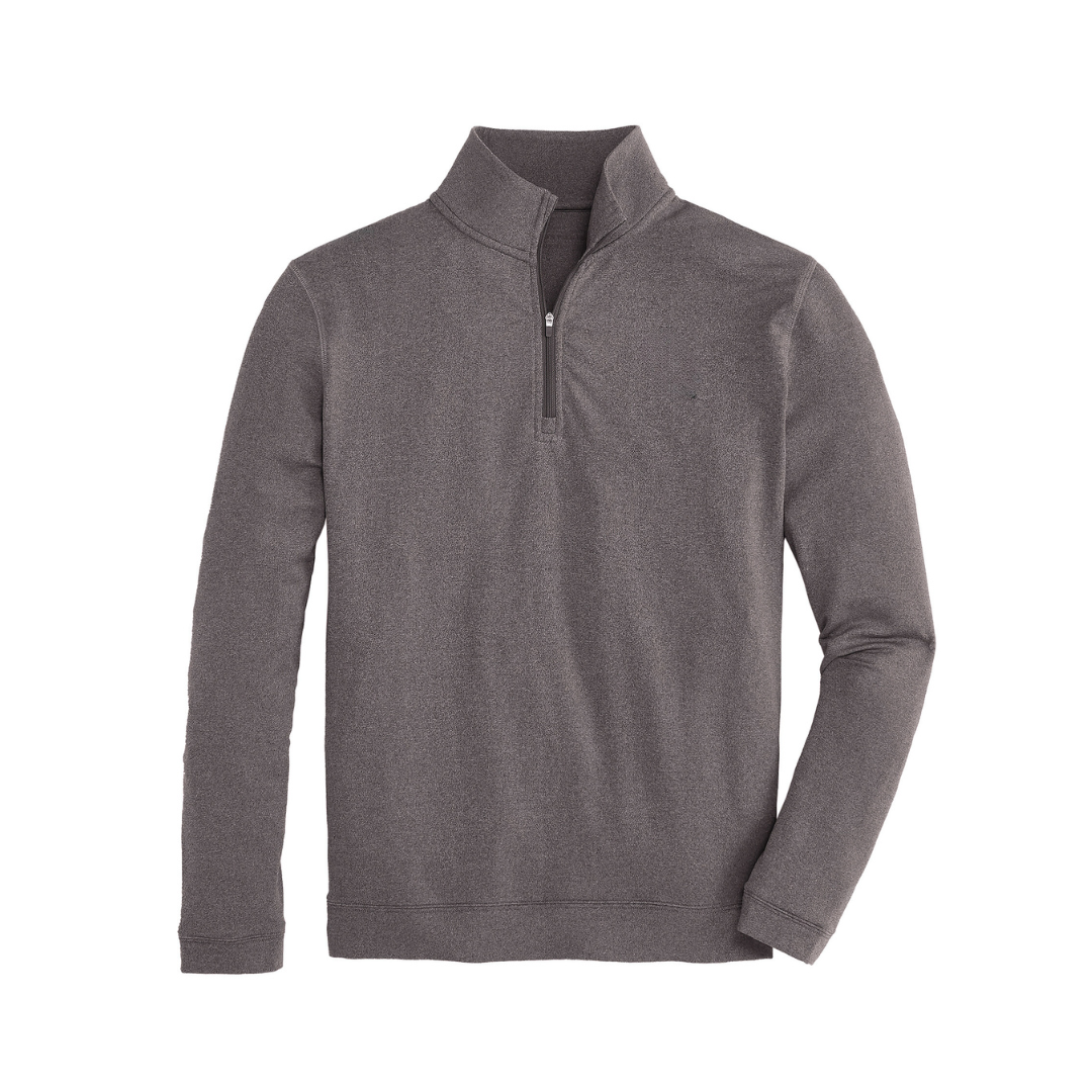 Onward Reserve Flow Performance 1/4 Zip Pullover - Heather Black