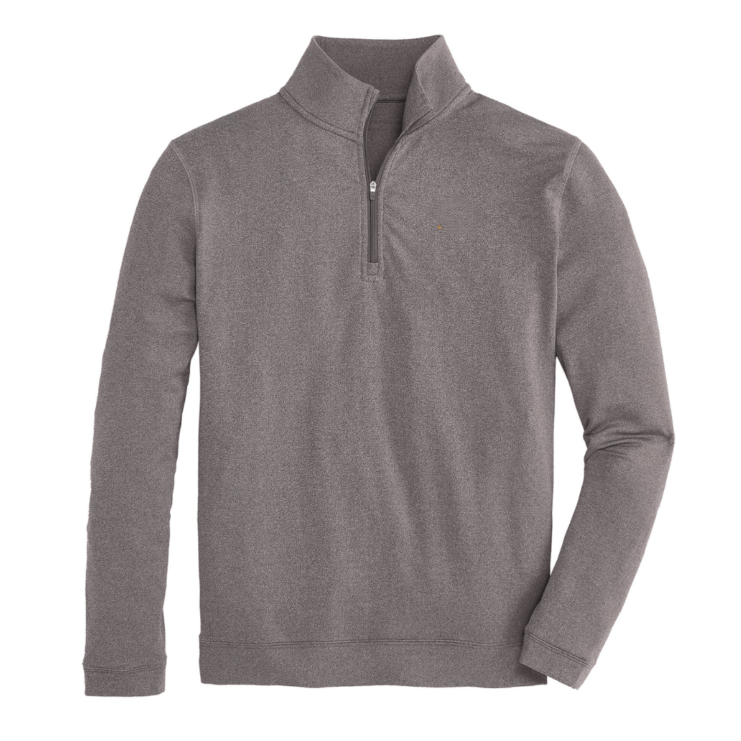 Onward Reserve Flow Performance 1/4 Zip Pullover - Heather Charcoal