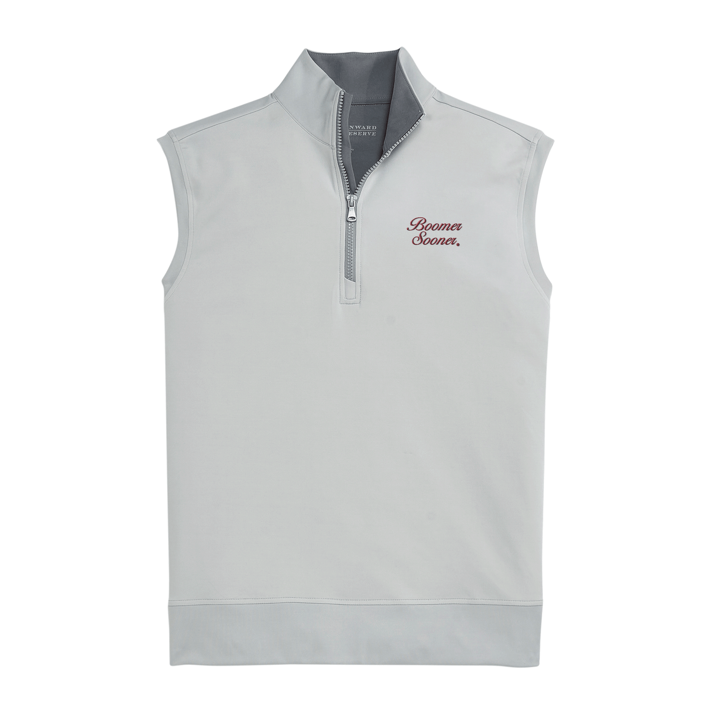 Onward Reserve Oklahoma Boomer Sooner Vintage Script Brendon Performance Vest