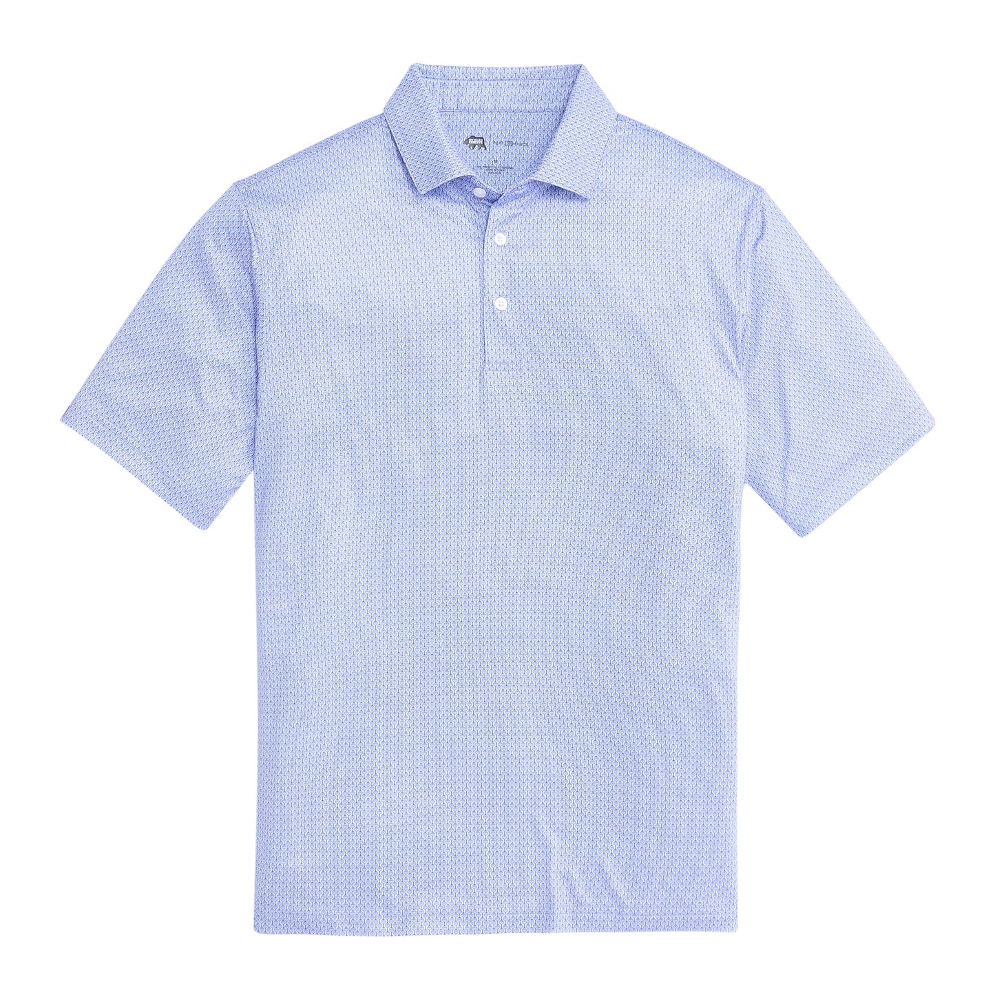 Onward Reserve Night Owl Printed Performace Polo - Thistle