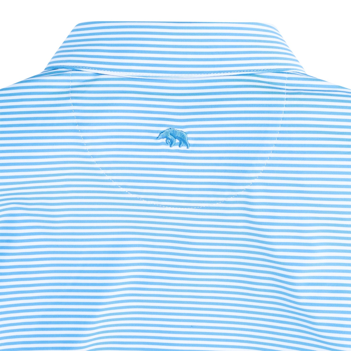 Onward Reserve Echo Stripe Performance Polo - Sky