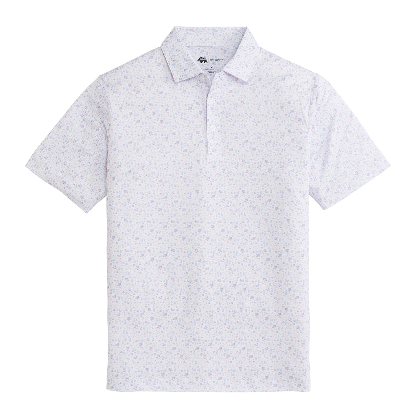 Onward Reserve 19th Hole Printed Performance Polo - Open Air