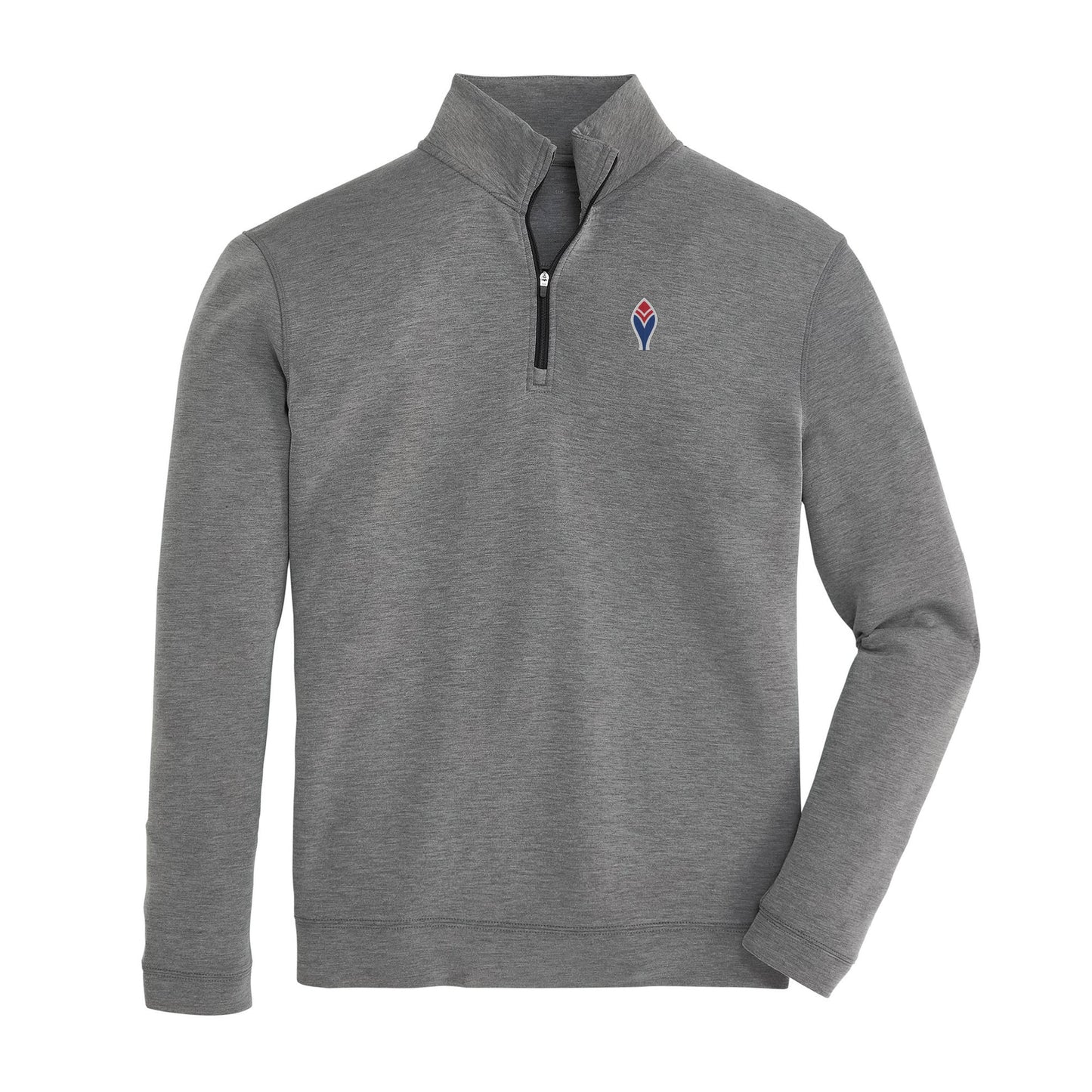 Onward Reserve Braves Cooperstown Feather Yeager Performance Pullover - Charcoal