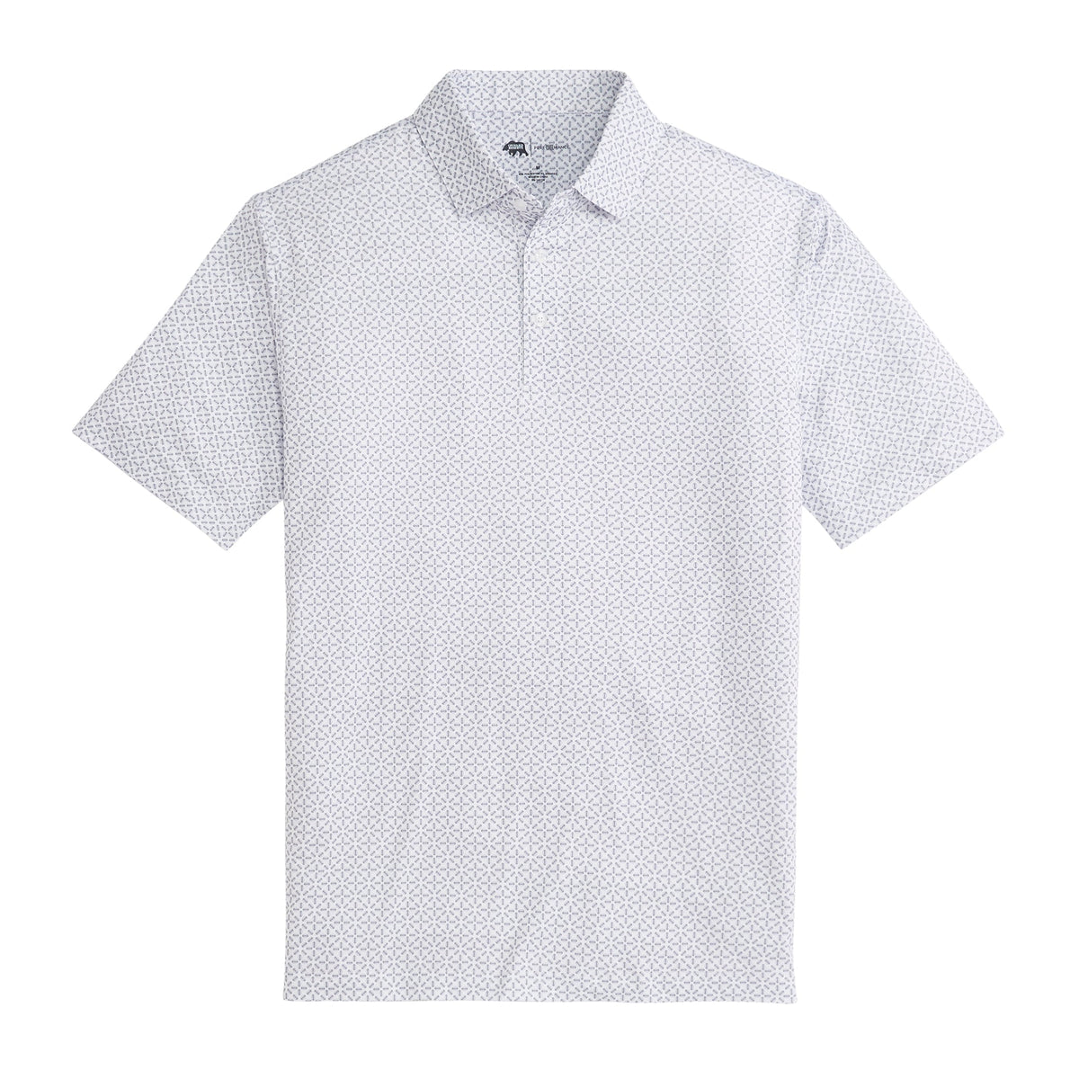 Onward Reserve Gameday Printed Performance Polo - White