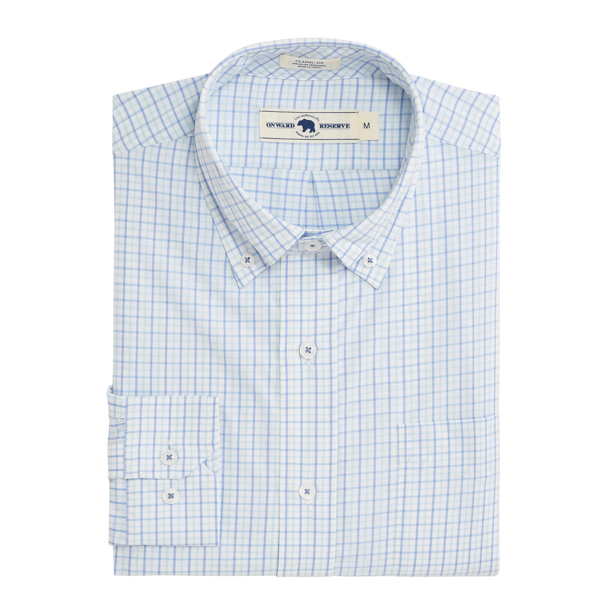 Onward Reserve Badin Classic Fit Performance Button Down