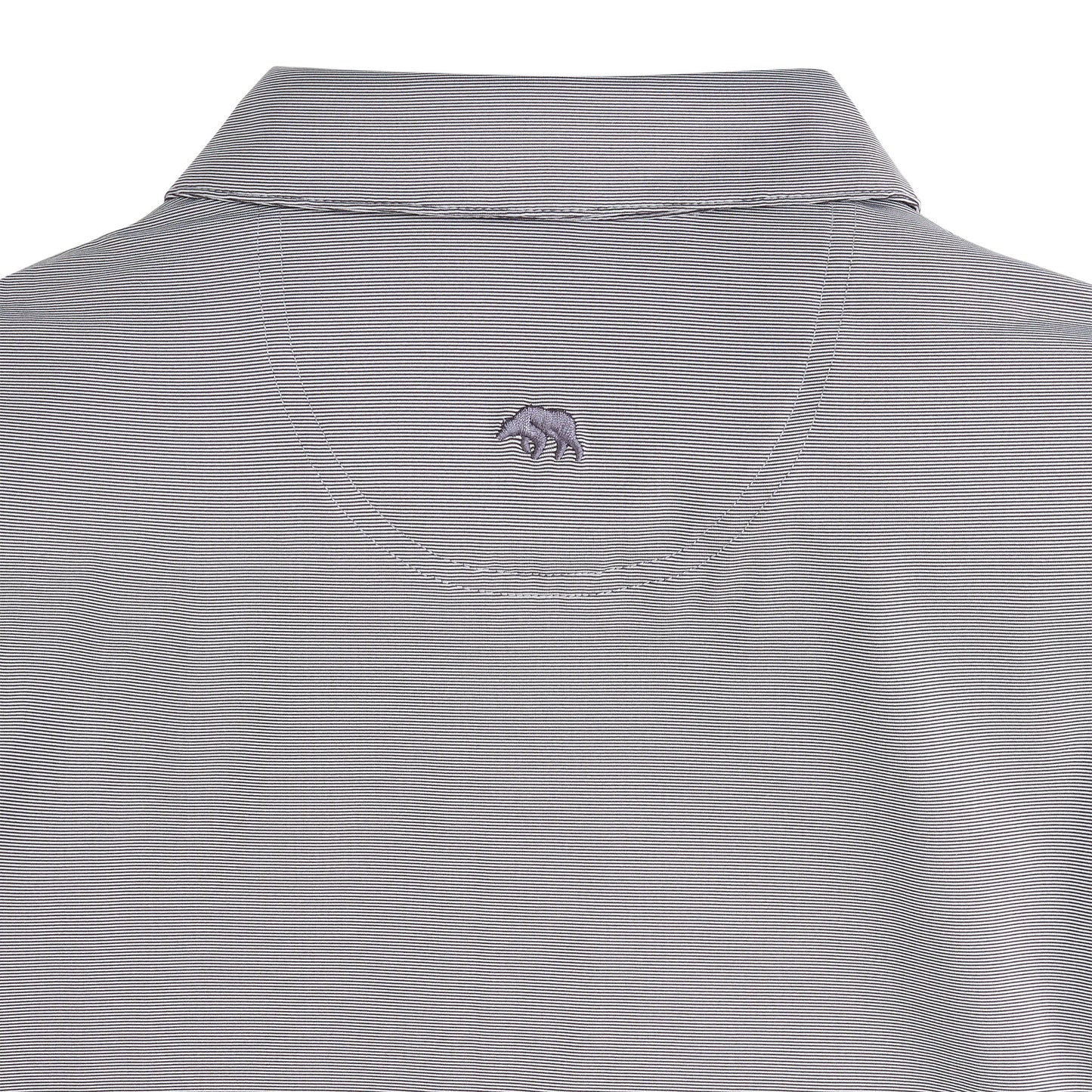 Onward Reserve Hairline Stripe Performance Polo - Nine Iron