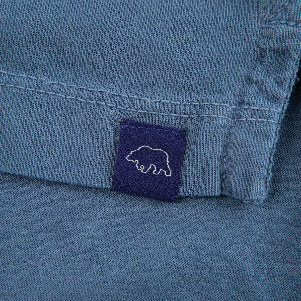 Onward Reserve Perry Long Sleeve Polo - Vintage Indigo