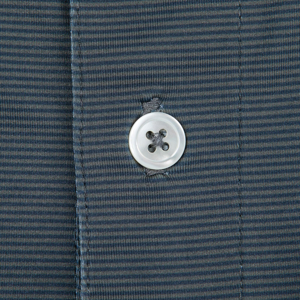 Onward Reserve Blade Stripe Performance Polo - Gunmetal/Collegiate Blue