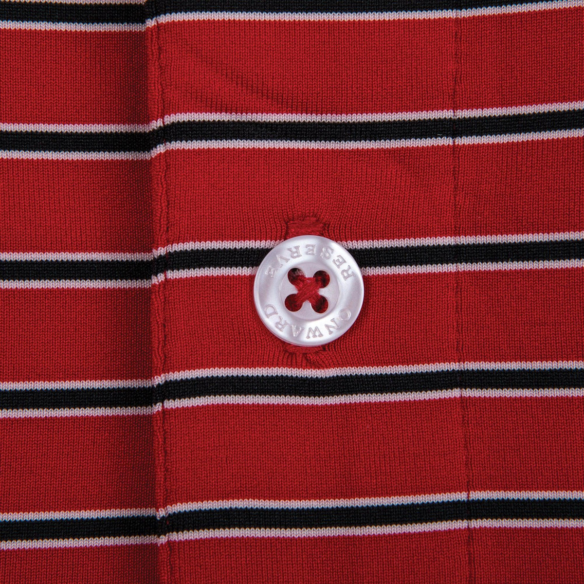 Onward Reserve Eagle Stripe Performance Polo