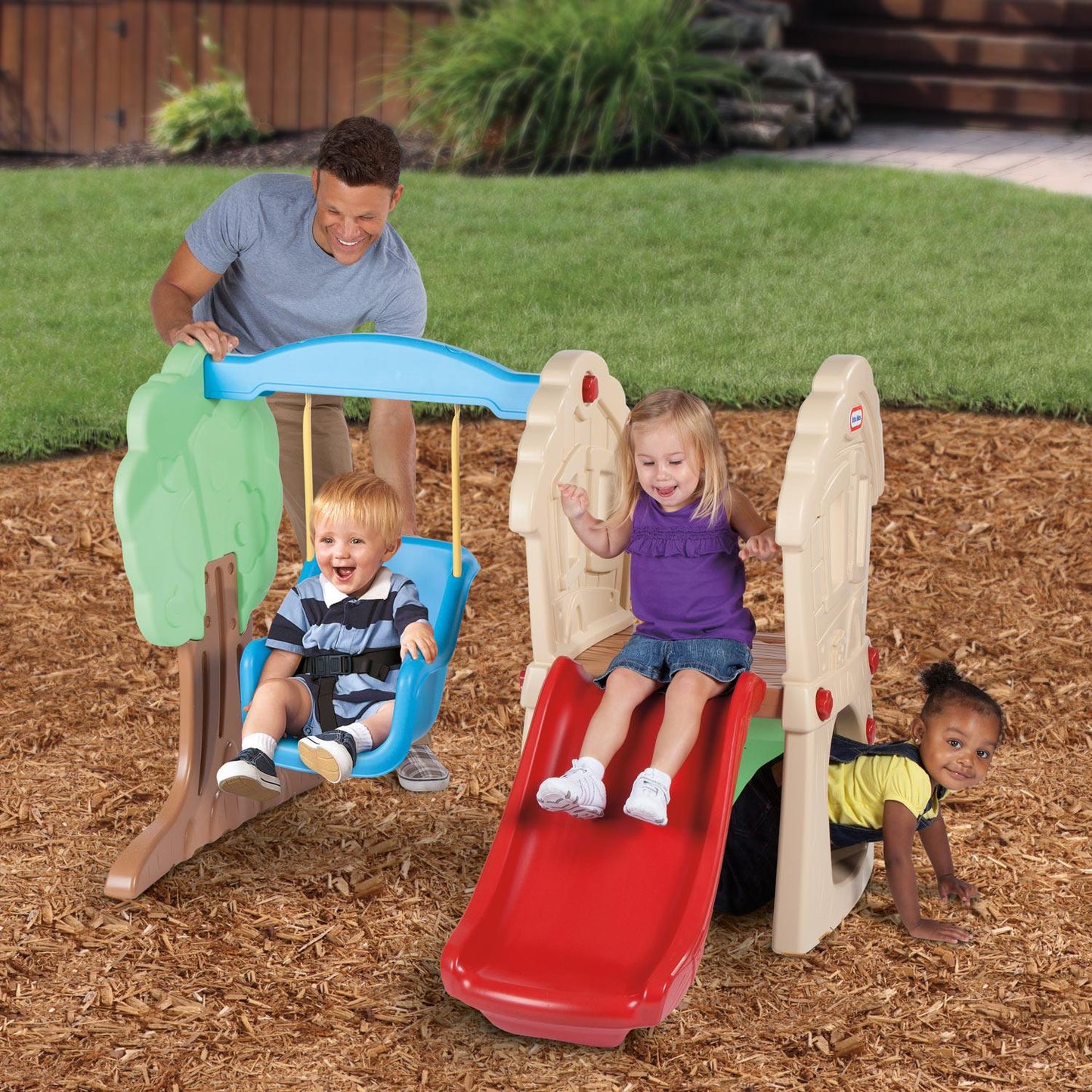 Little Tikes Hide & Seek Climber & Swing Outlet
