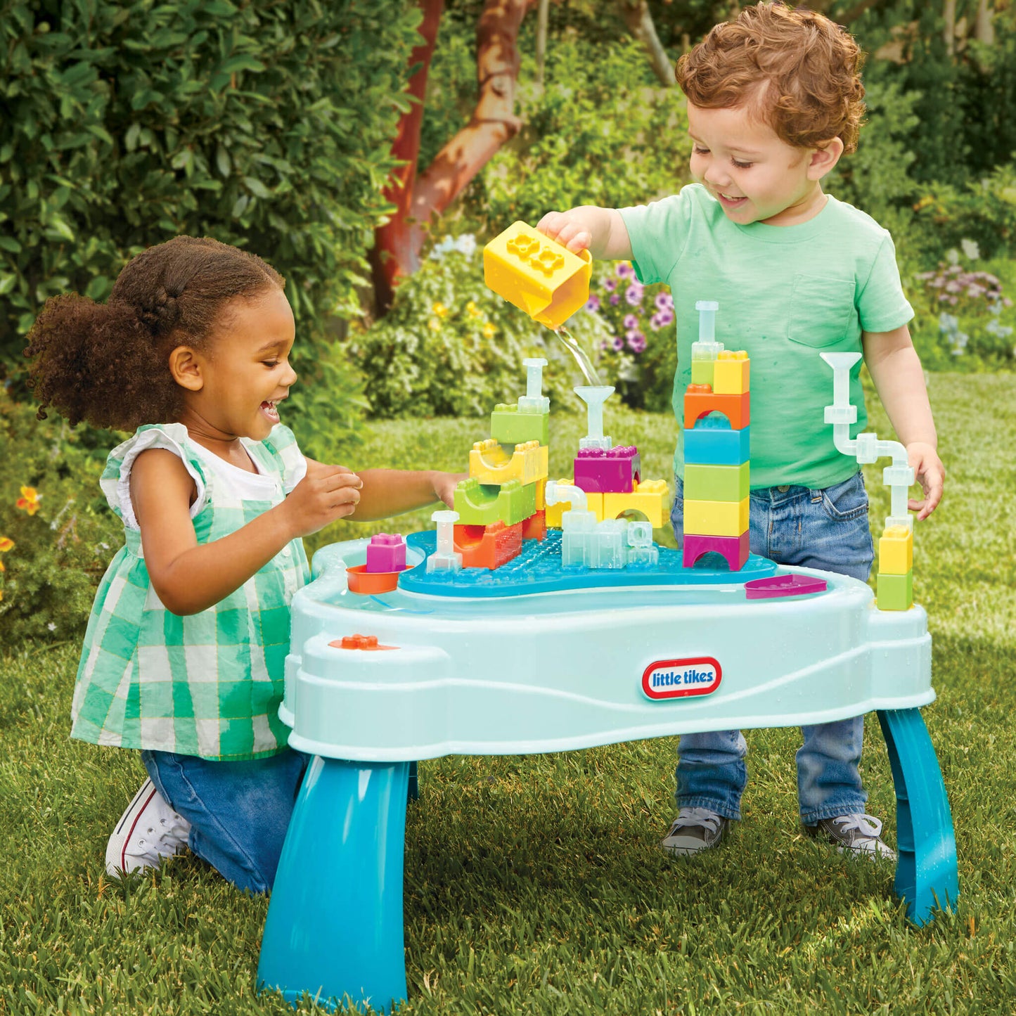 Little Tikes Build & Splash Water For Toddlers Outlet