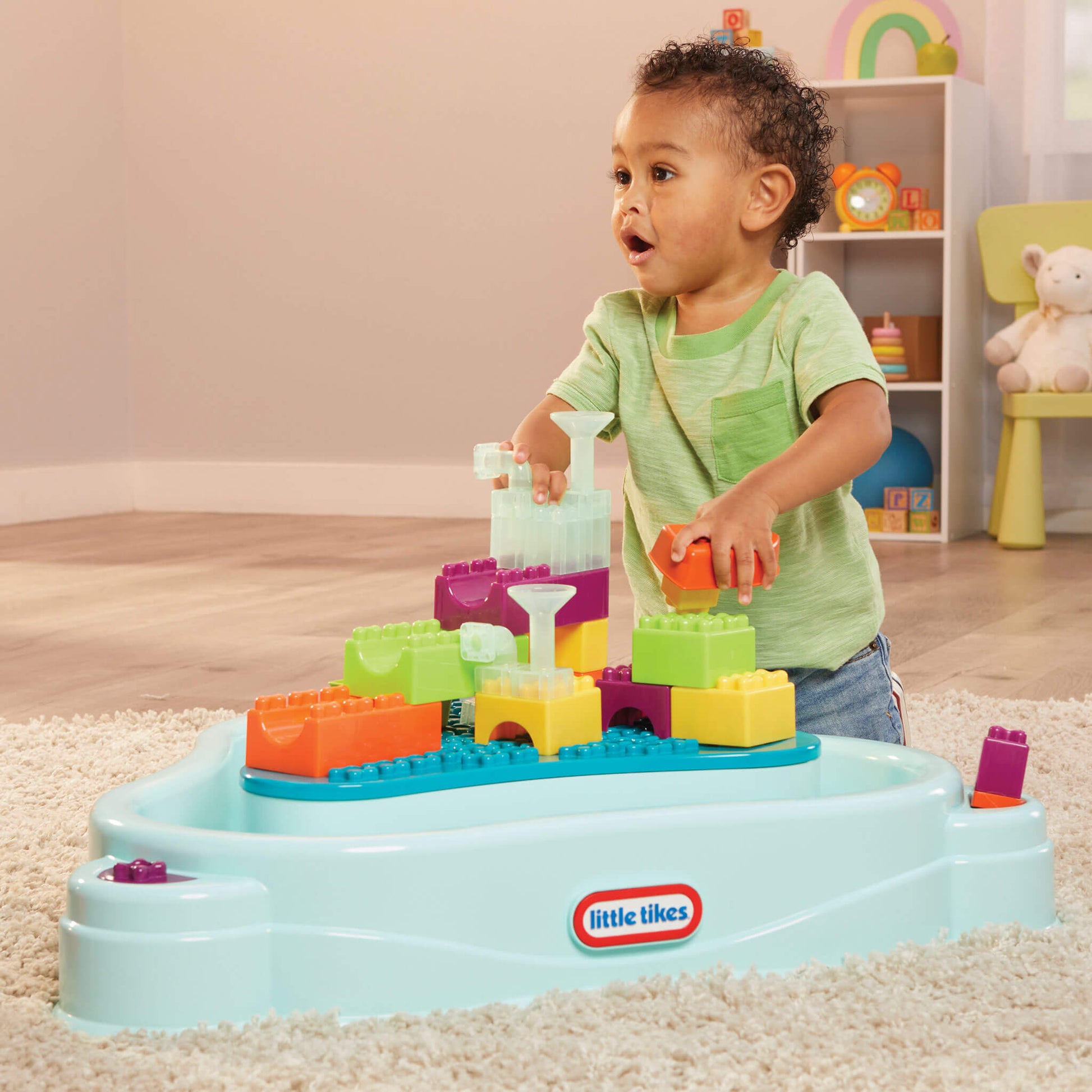 Little Tikes Build & Splash Water For Toddlers Outlet