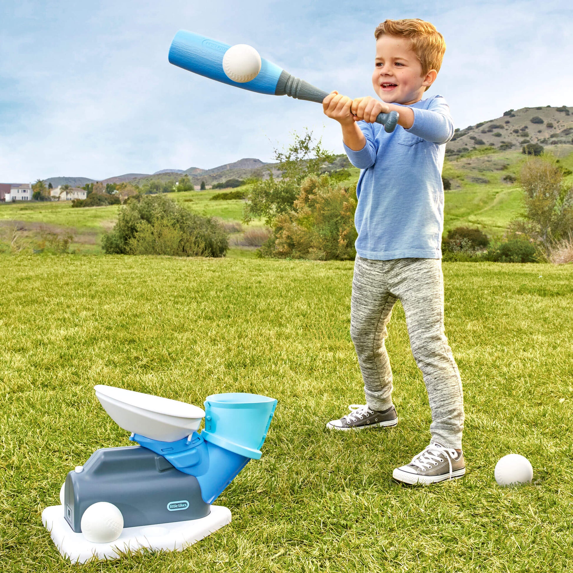 Little Tikes 2-in-1 Pop 'n Pitch Trainer Toy Hot Style