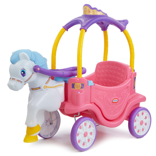 Little Tikes Princess Horse & Carriage | Toddler Ride-On Discount