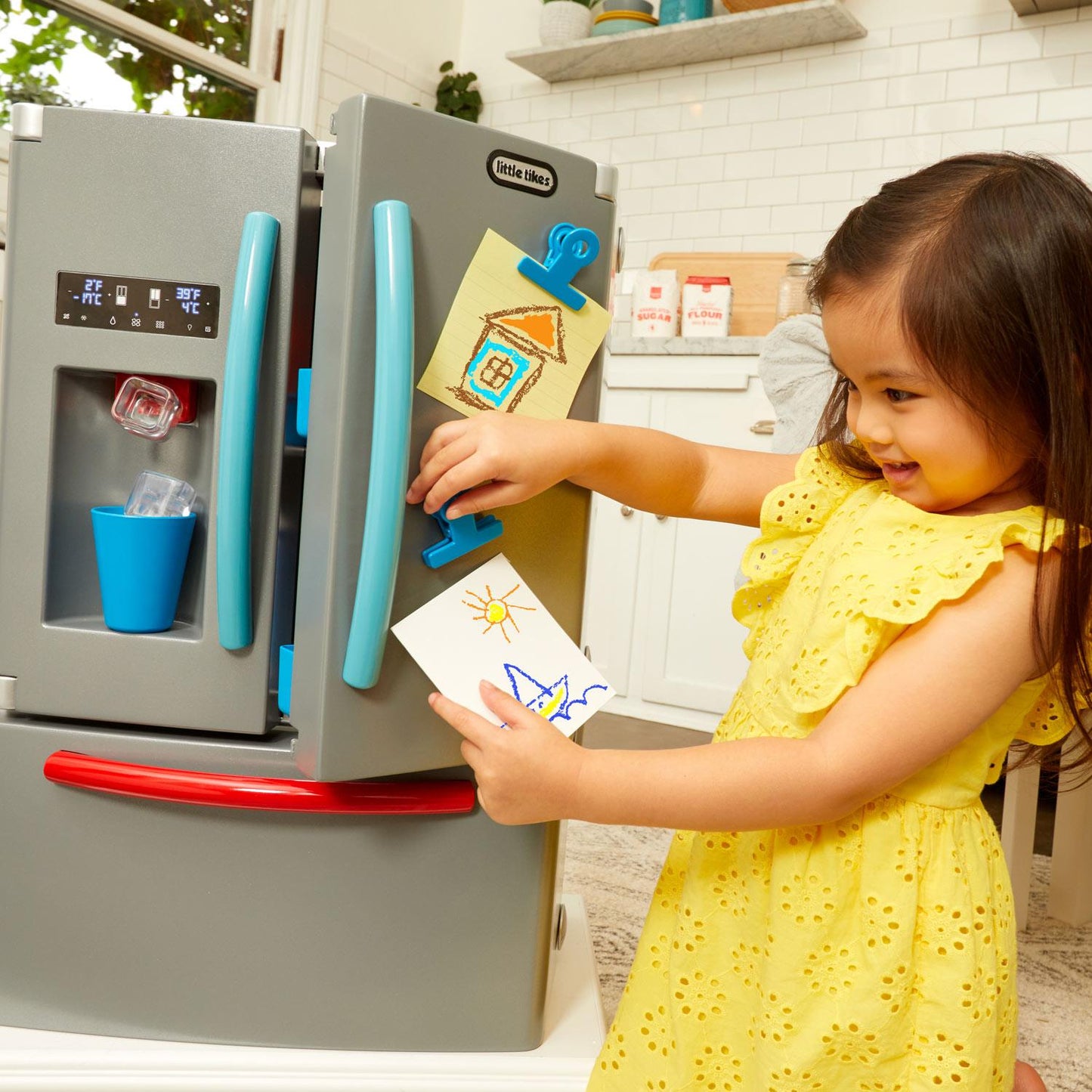 Little Tikes First Fridge – Realistic Pretend Play Refrigerator New