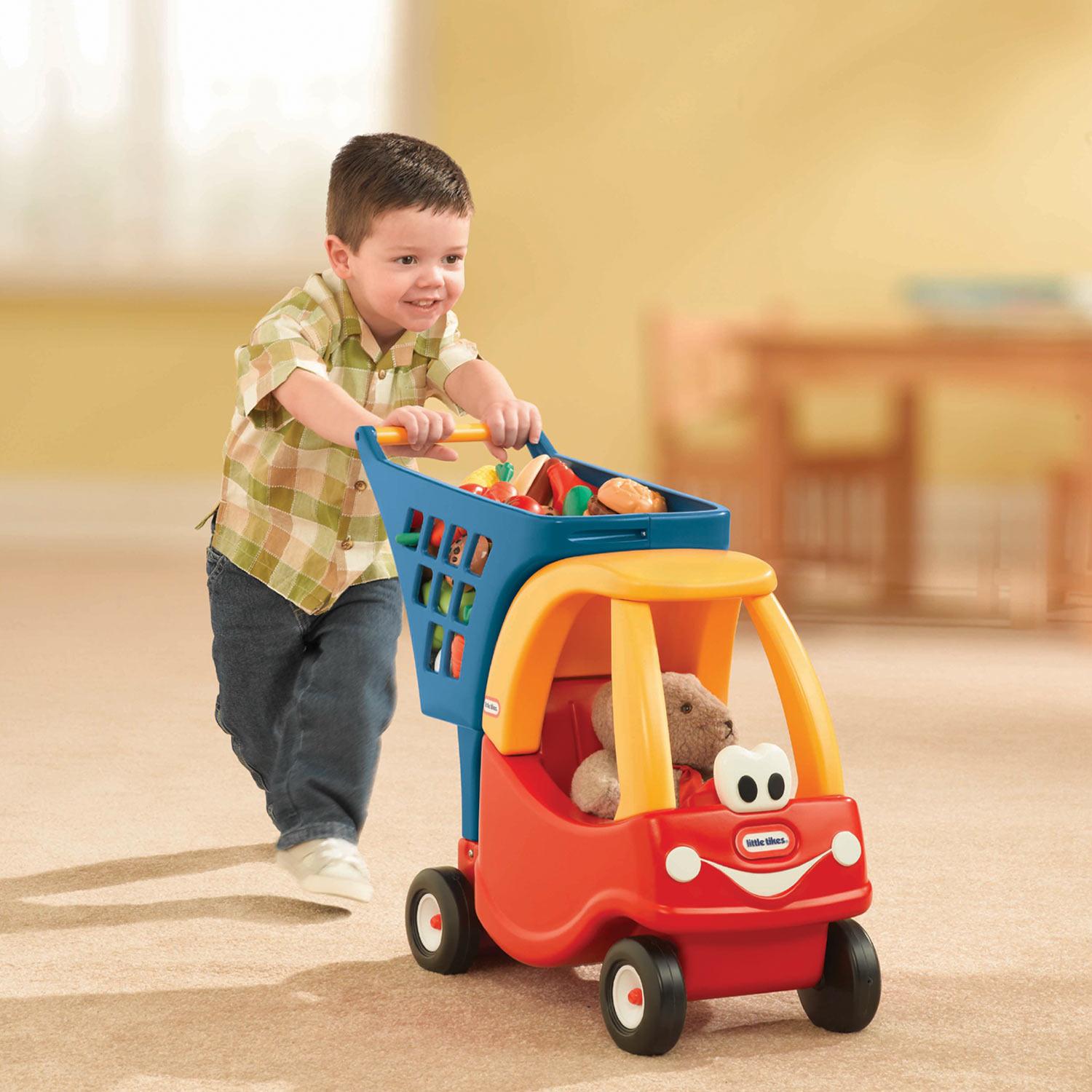 Little Tikes Cozy Coupe Shopping Cart For Kids New