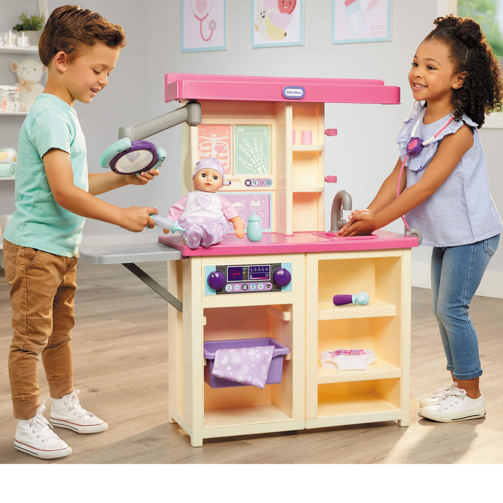 My First Baby Care Center™ - Doctor & Nurse Playset | Little Tikes Sale