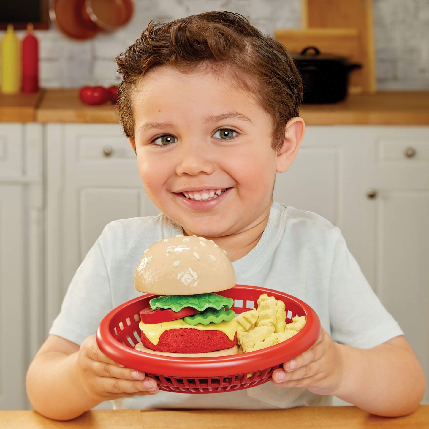 Little Tikes Creative Chefs Cheeseburger and Fries Kit Outlet