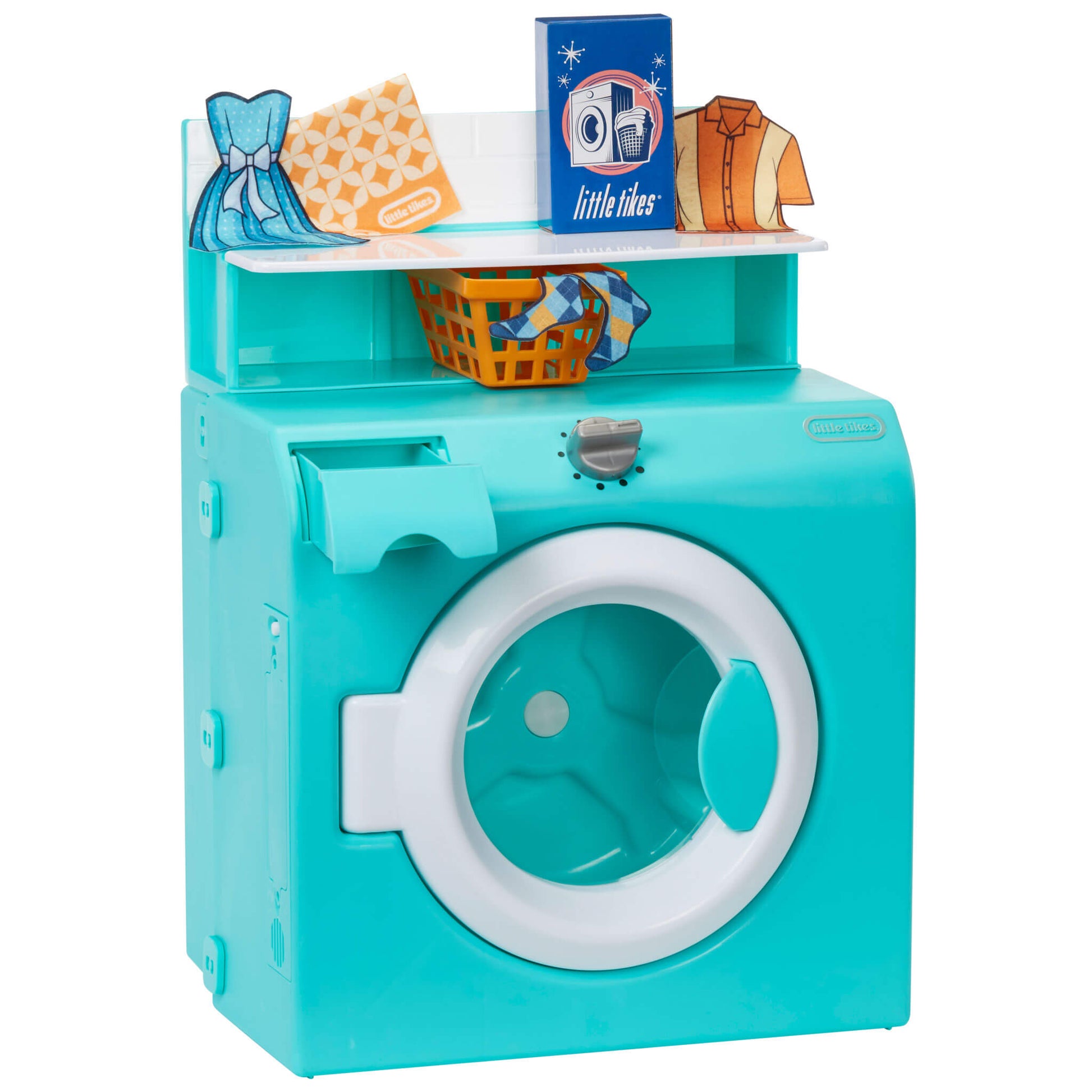 Little Tikes First Retro Washer-Dryer - Pretend Play Laundry Set New