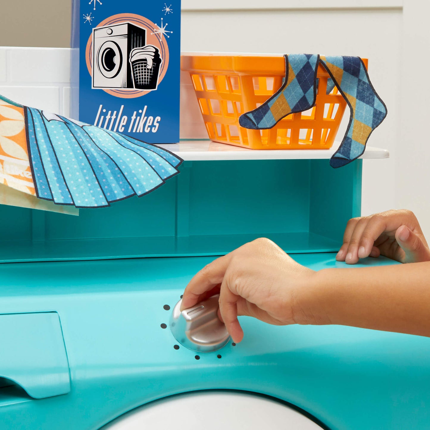 Little Tikes First Retro Washer-Dryer - Pretend Play Laundry Set New