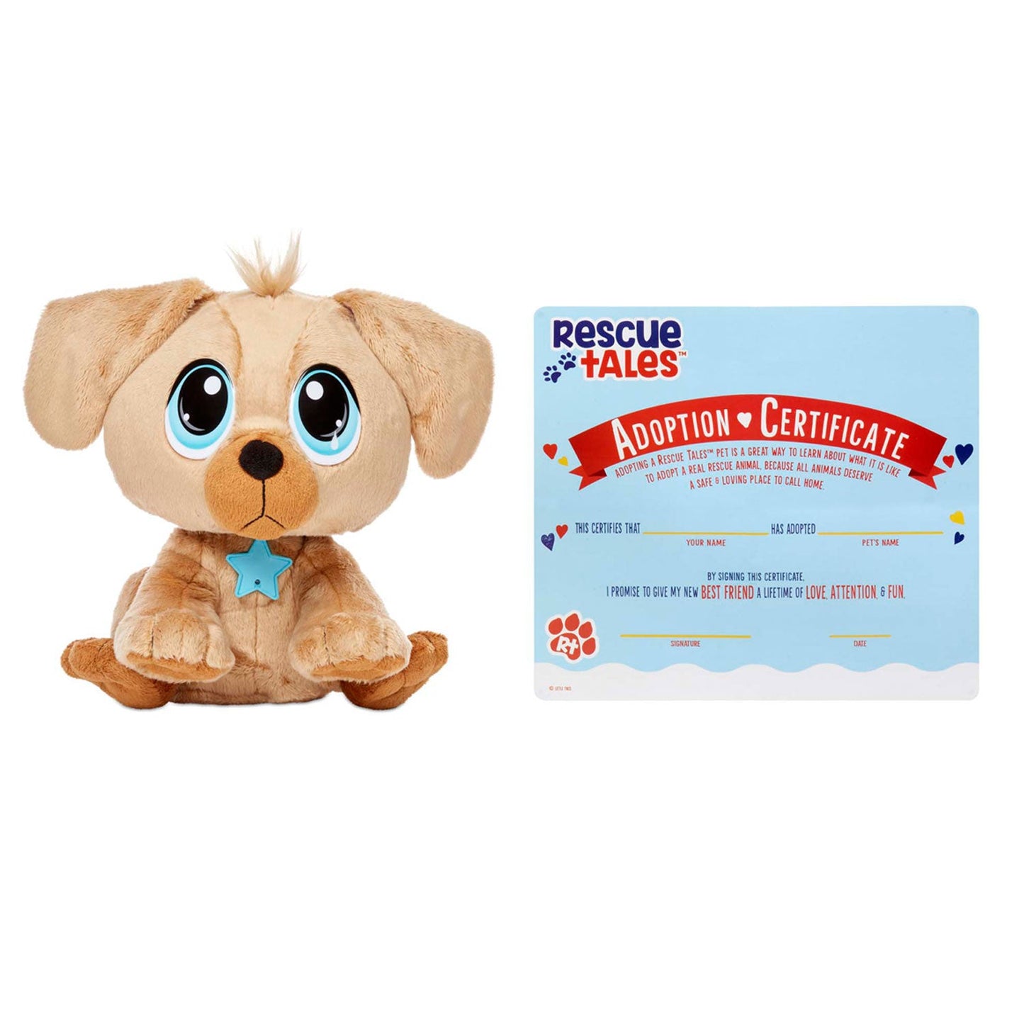 Rescue Tales Interactive Golden Retriever Plush Toy | Little Tikes Outlet