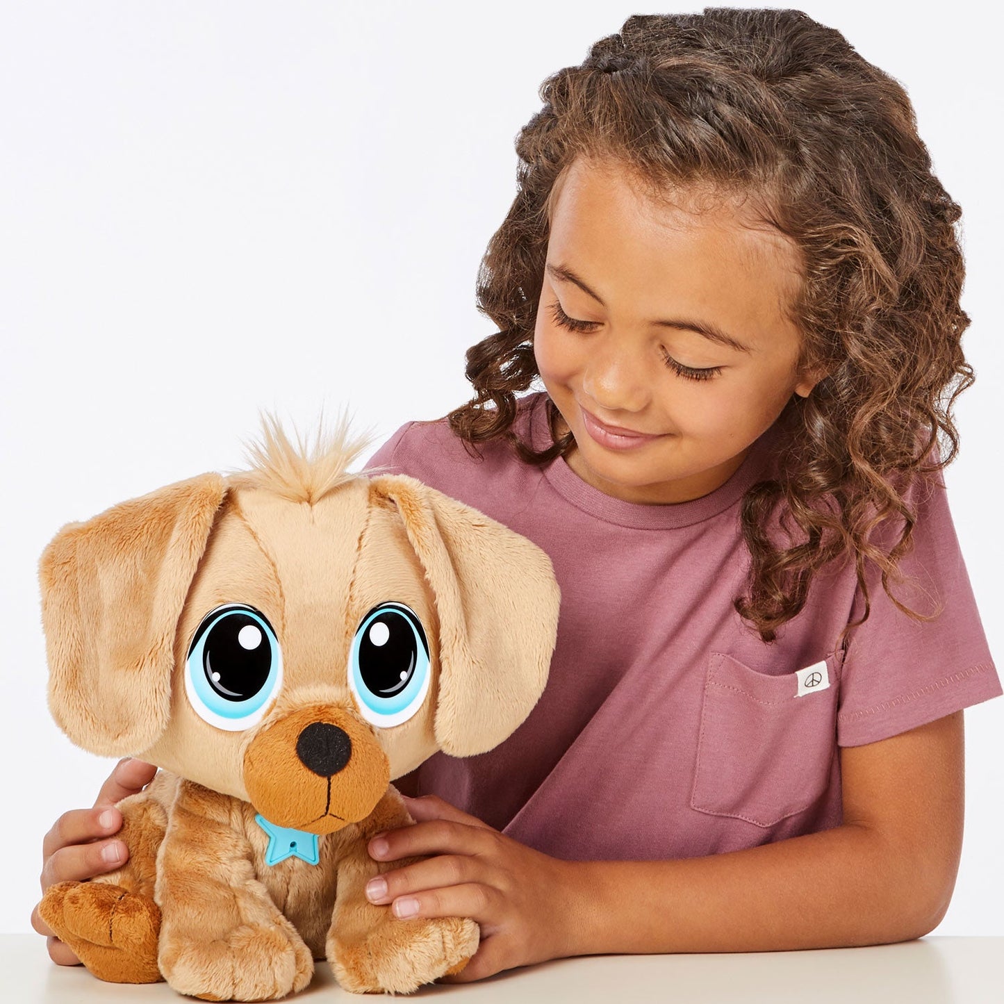 Rescue Tales Interactive Golden Retriever Plush Toy | Little Tikes Outlet
