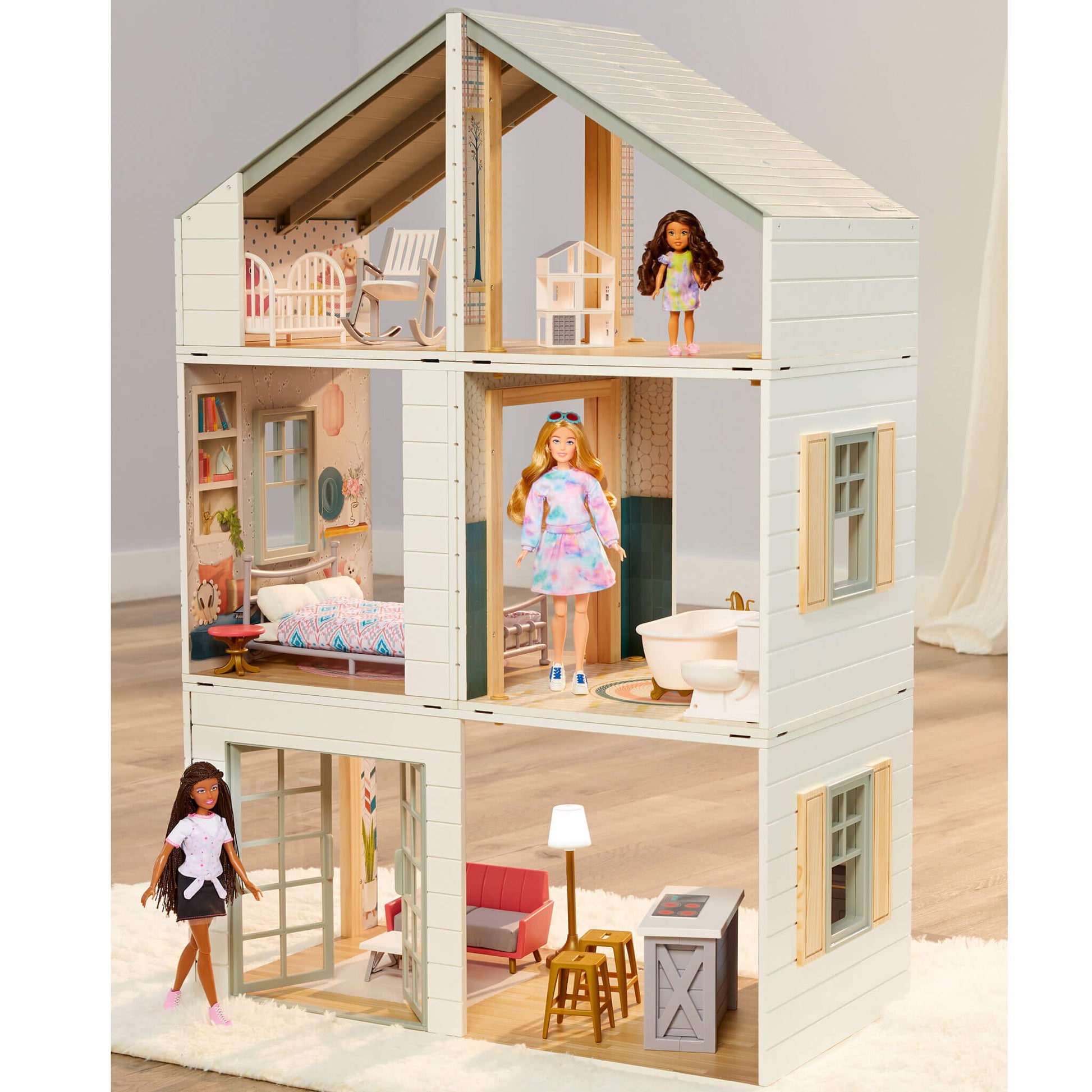 Little Tikes Stack 'n Style™ Wood Dollhouse | Little Tikes Online