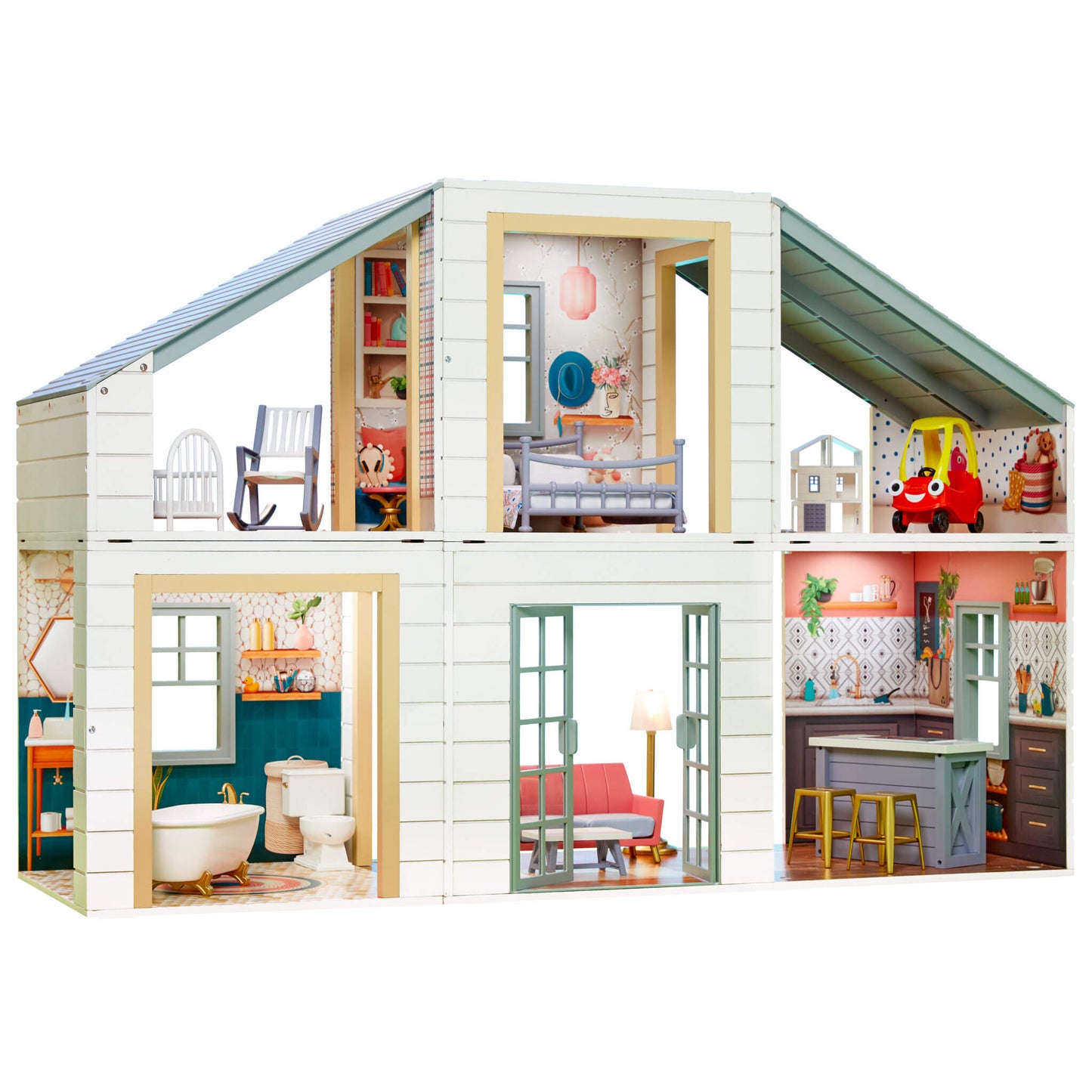 Little Tikes Stack 'n Style™ Wood Dollhouse | Little Tikes Online