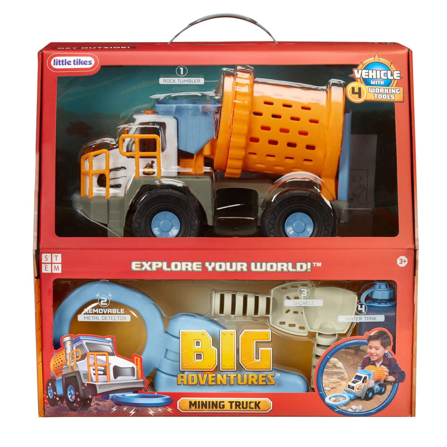 Little Tikes Big Adventures™ Metal Detector Mining Truck Toy Discount
