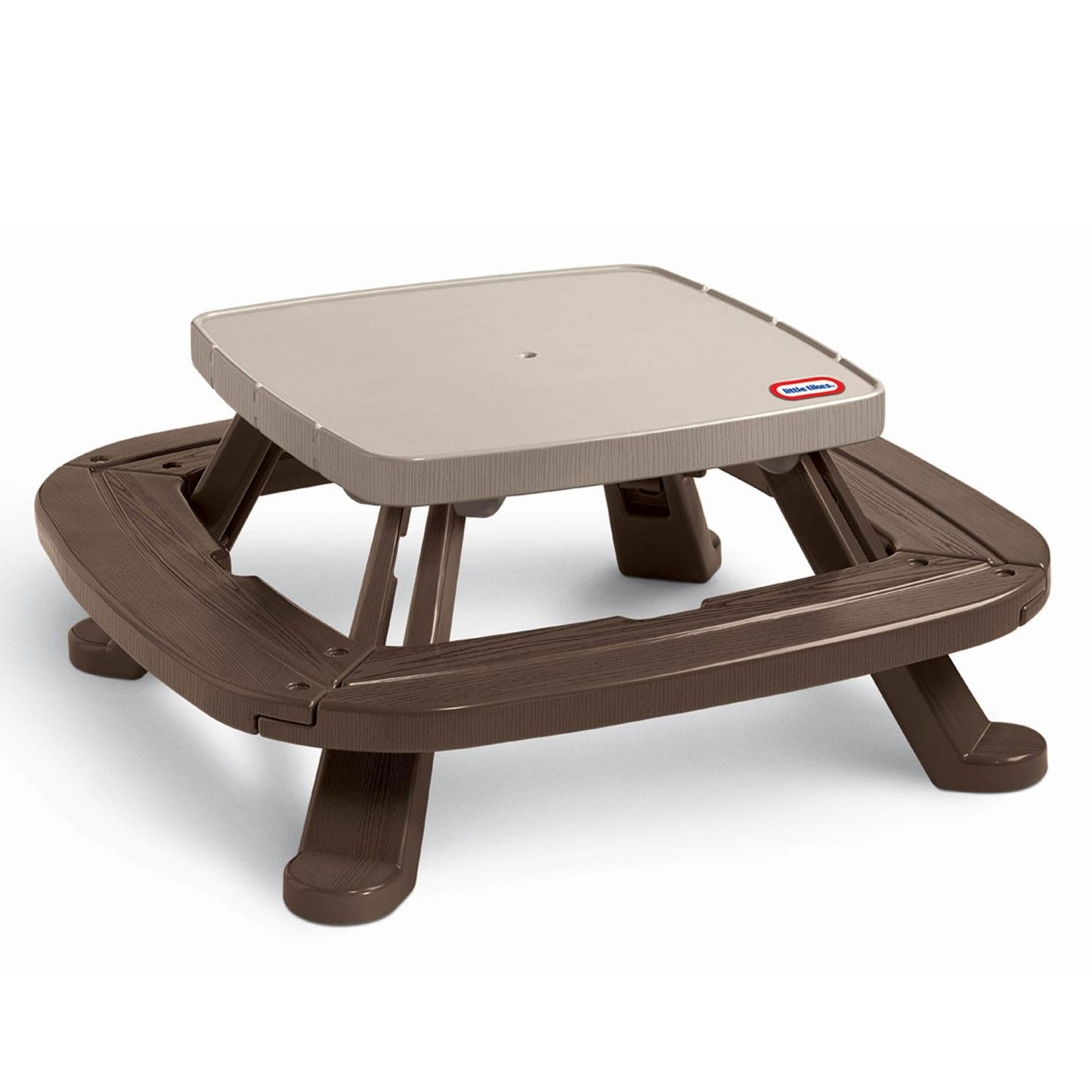 Little Tikes Fold 'n Store Picnic Table with Market Umbrella Discount