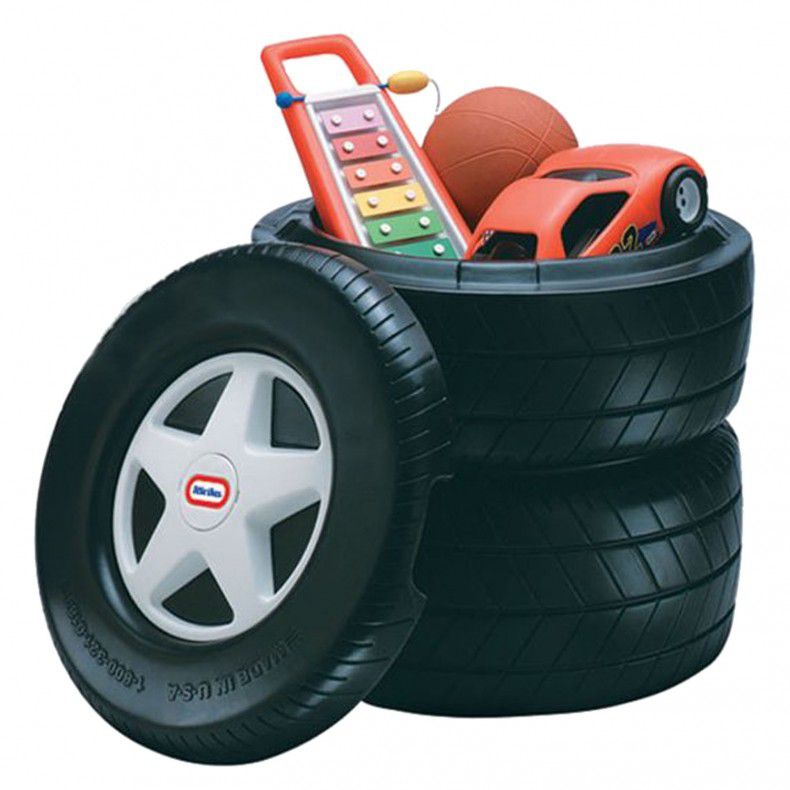 Little Tikes Classic Racing Tire Toy Chest Online