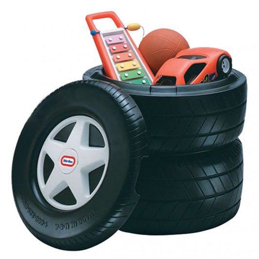 Little Tikes Classic Racing Tire Toy Chest Online