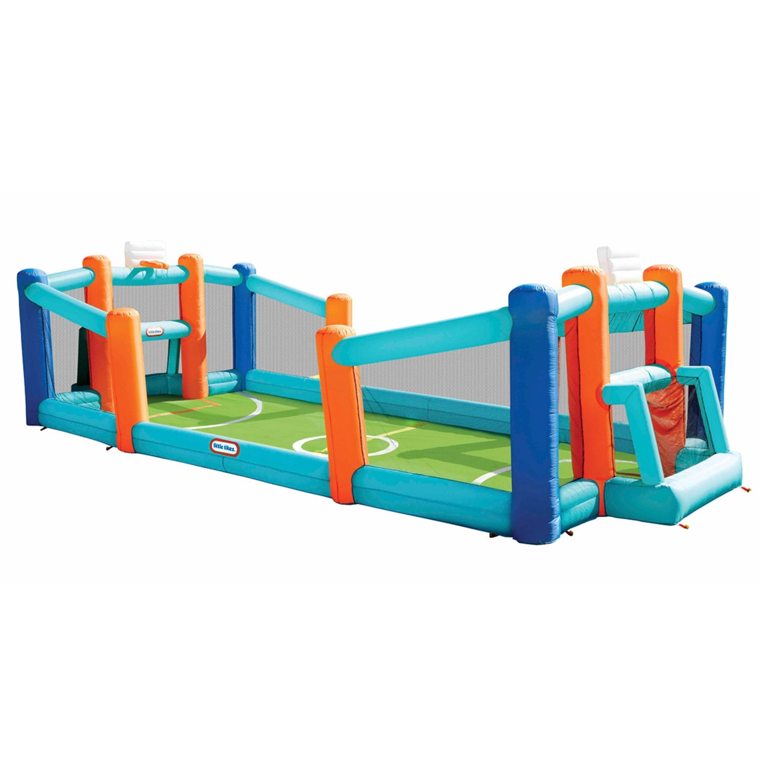 Little Tikes Huge Backyard Soccer & Basketball Court Discount