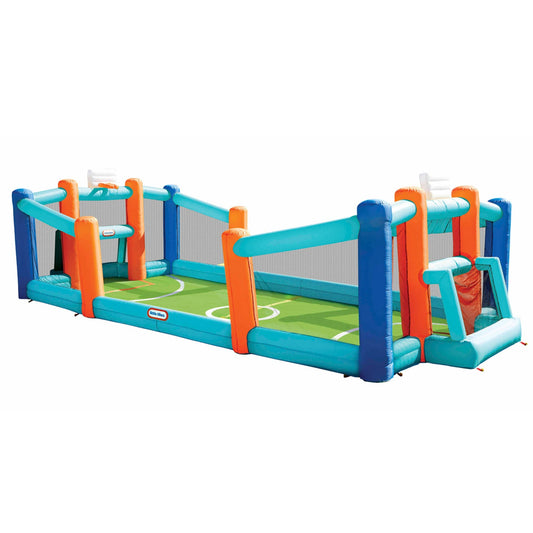 Little Tikes Huge Backyard Soccer & Basketball Court Discount