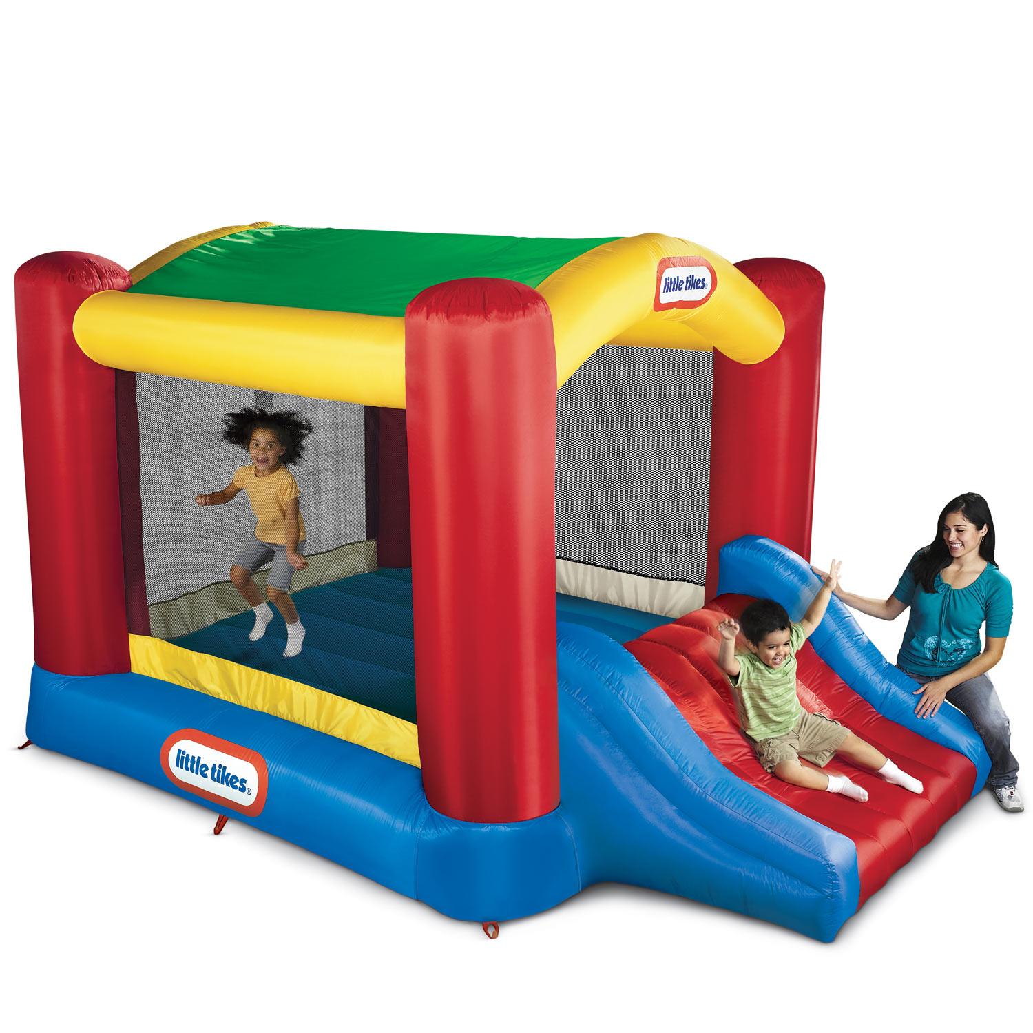 Little Tikes Shady Jump 'n Slide Bouncer Outlet