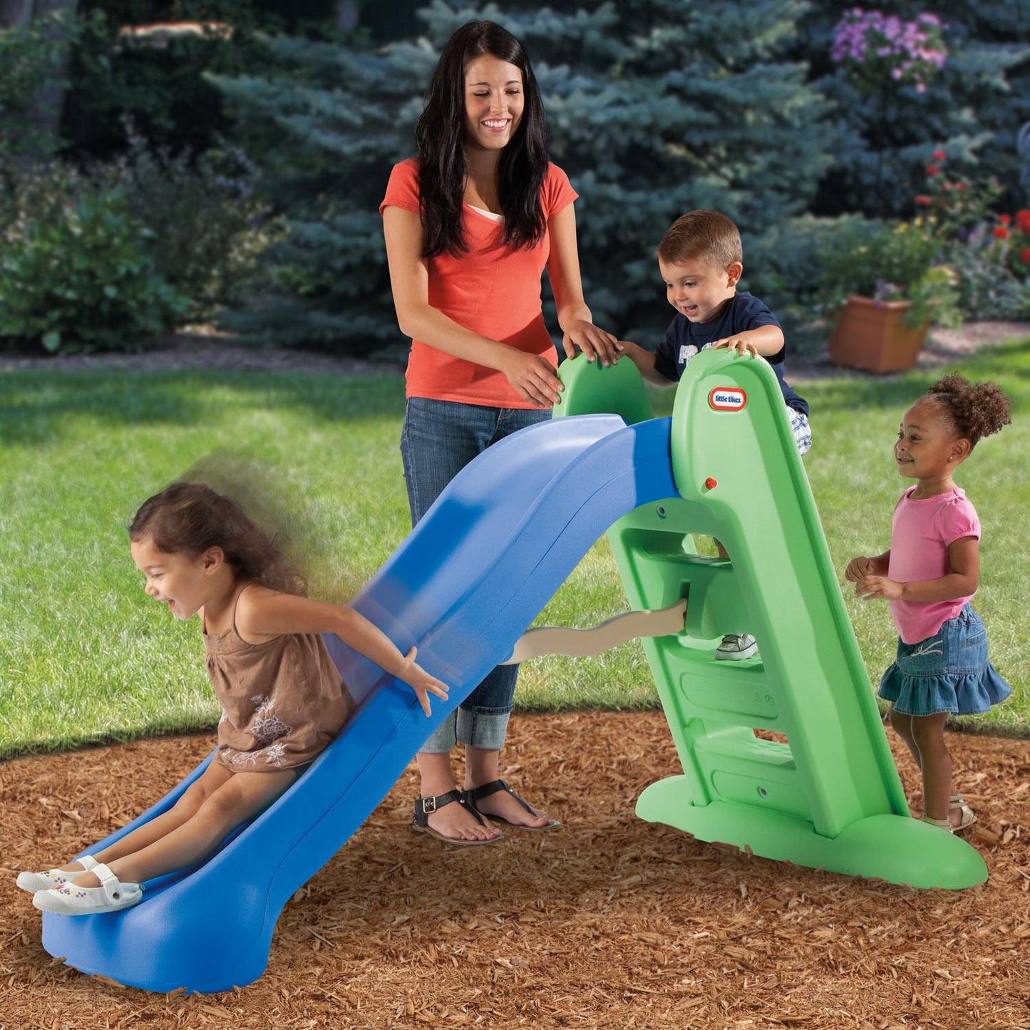 Little Tikes Easy Store Large Slide for Kids and Toddlers Discount