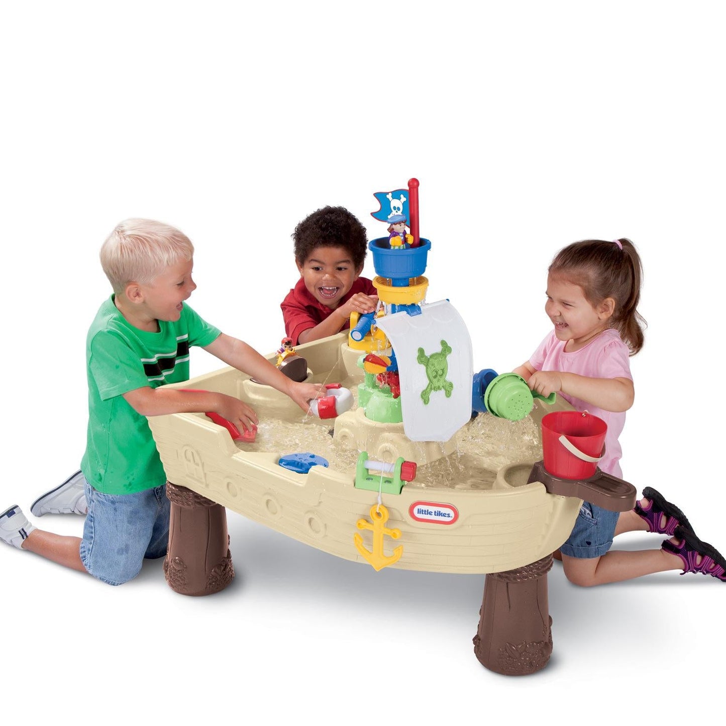 Anchors Away Pirate Ship Water Table | Little Tikes Outdoor Toy Online