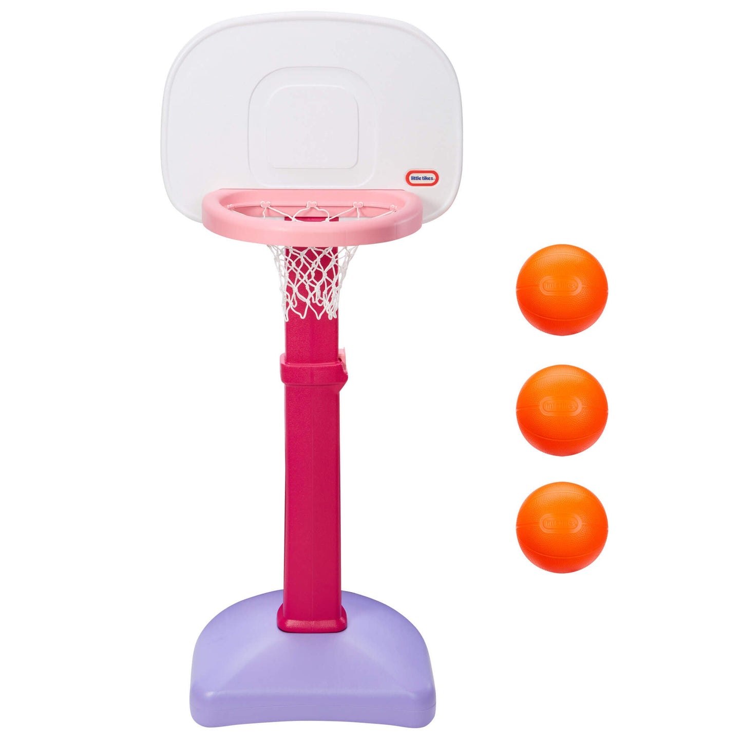 Little Tikes TotSports Easy Score Pink Basketball Set For Sale
