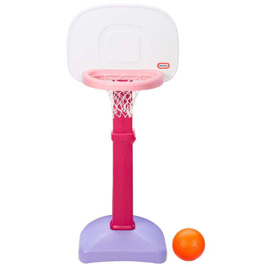Little Tikes TotSports Easy Score Basketball Set- Pink New